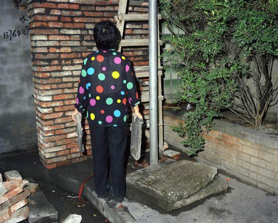 Bricklayer, Shanghai, 2007