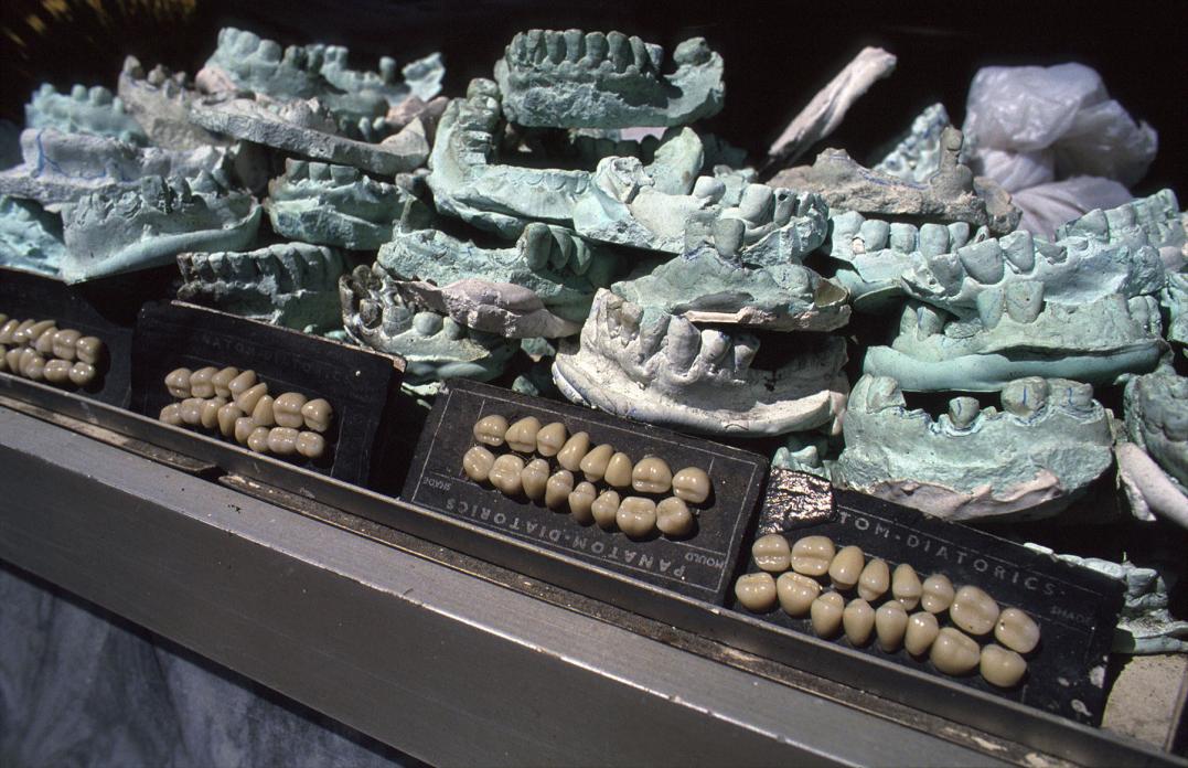 Walled City Dentist Window Display, 1989