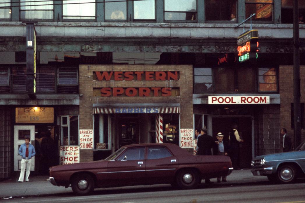Western Sports, Hastings Street. 1975