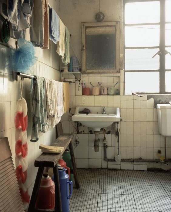Shared Bathroom, Julu Lu, 2002