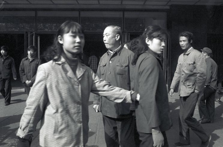 Nanjing Rd Pedestrians, Shanghai, 1983
