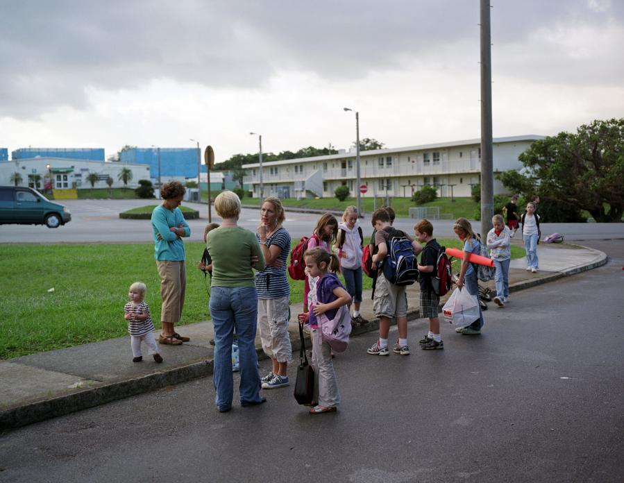 Morning on Kadena Air Base, Okinawa. 2008