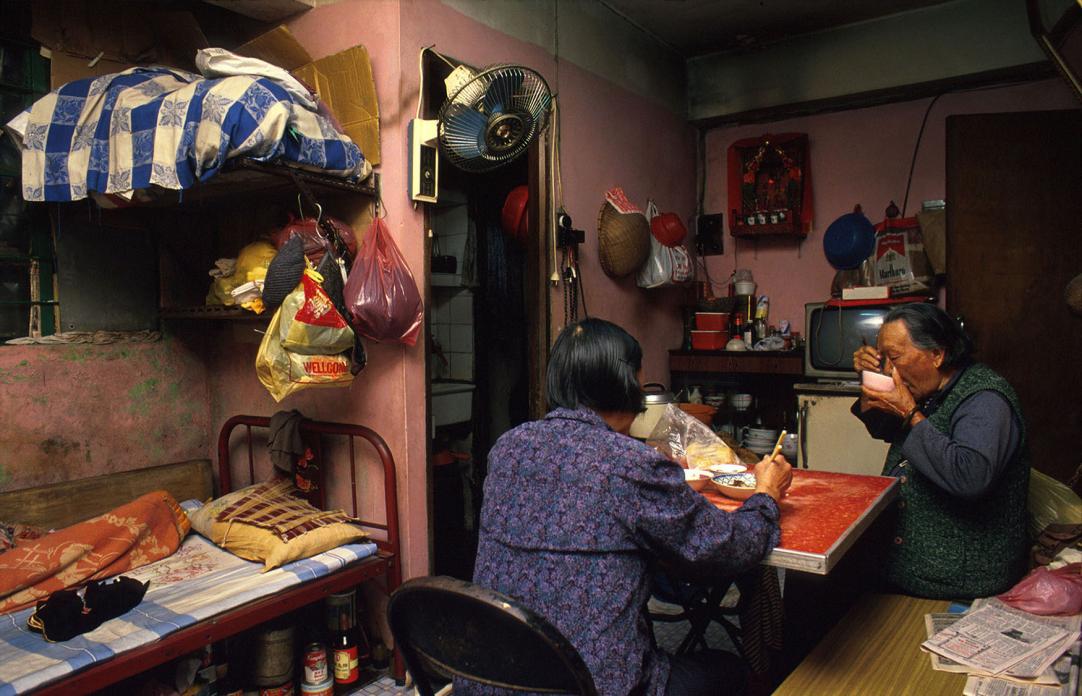 Walled City Apartment Interior, 1989
