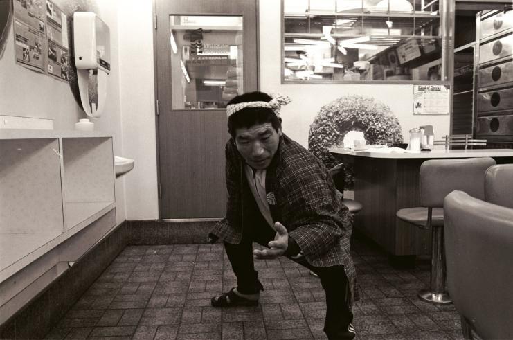 Yakuza Greeting, Dunkin Donuts, Tokyo, 1979