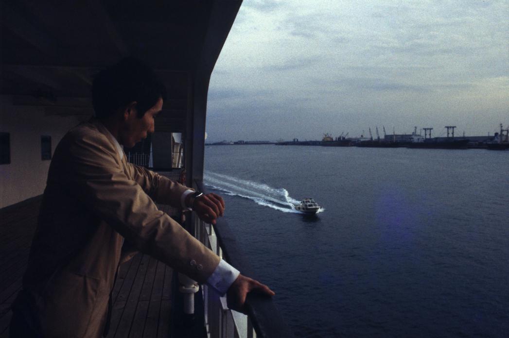 Tokyo Bay, ferry to Okinawa, 1982