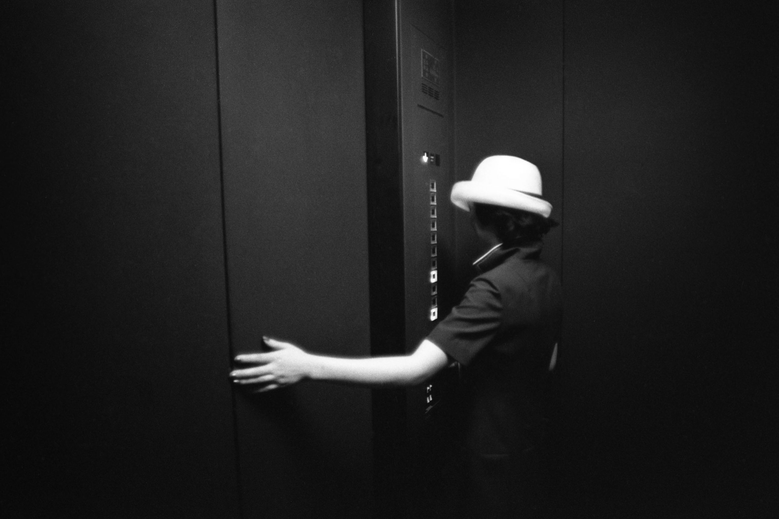 Elevator Attendant, Tokyo, 1976